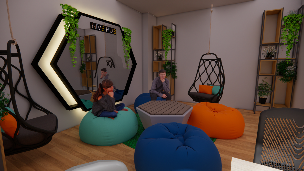 Bean Bags Area